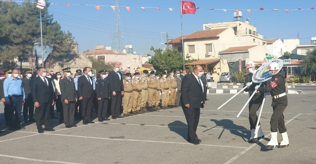 Ulu Önder Atatürk için tüm bölgelerde törenler yapıldı