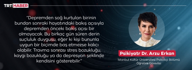 Deprem sonrası “Hayatta kalma suçluluğu”