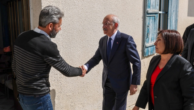 Kılıçdaroğlu’ndan taziye ziyareti