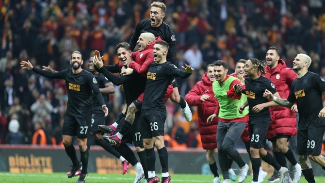 Galatasaray'dan galibiyet rekoru